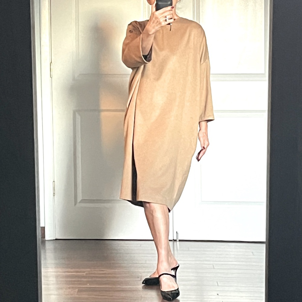 MaxMara Camel Giugno dress size 12 NWT